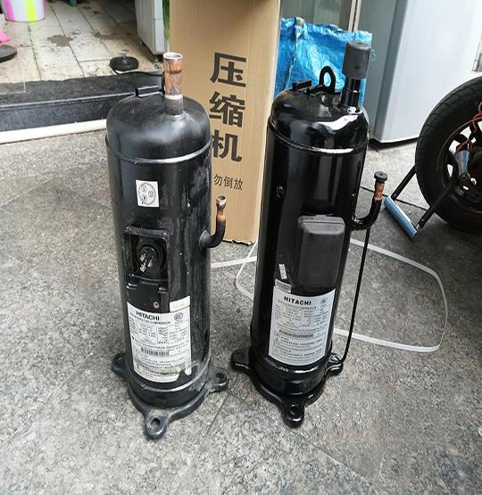 莲池中央空调压缩机的更换维修